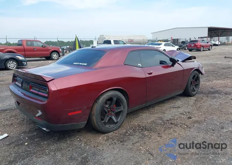 2019 Dodge Challenger R/T из США, поврежденный, VIN 2C3CDZBT0KH583329